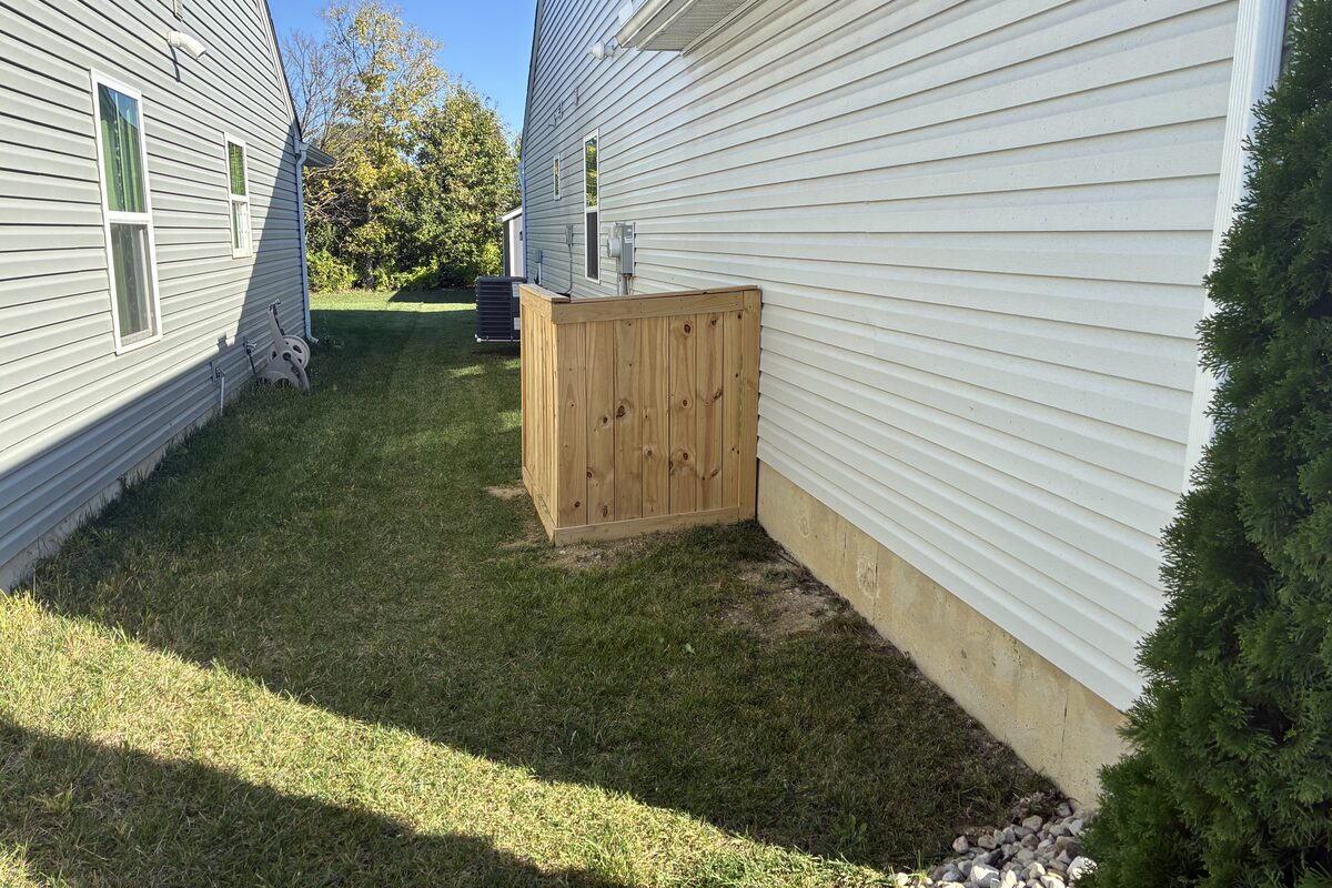 Backyard Privacy Fence